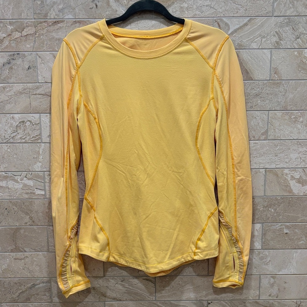 Lululemon Run Reflect Top Long Sleeve Top